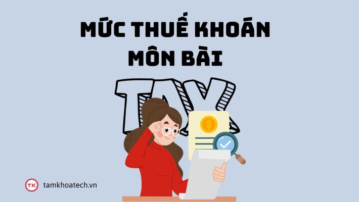 Mức thuế khoán môn bài