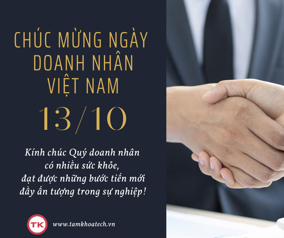 Mừng ngày doanh nhân Việt Nam 13/10