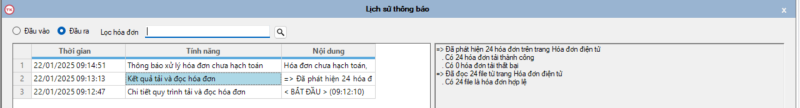 Tính năng phiên bản v2025.1.1.1 phần mềm tự động hạch toán Boro AutoAccounting