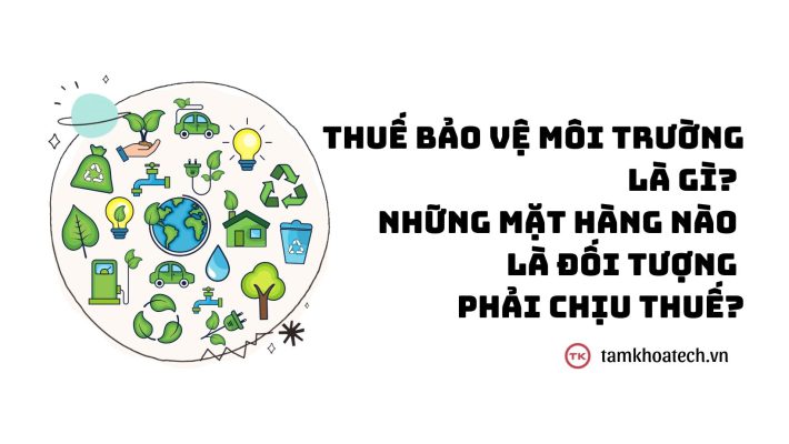 Thuế bảo vệ môi trường là gì Những mặt hàng nào là đối tượng phải chịu thuế