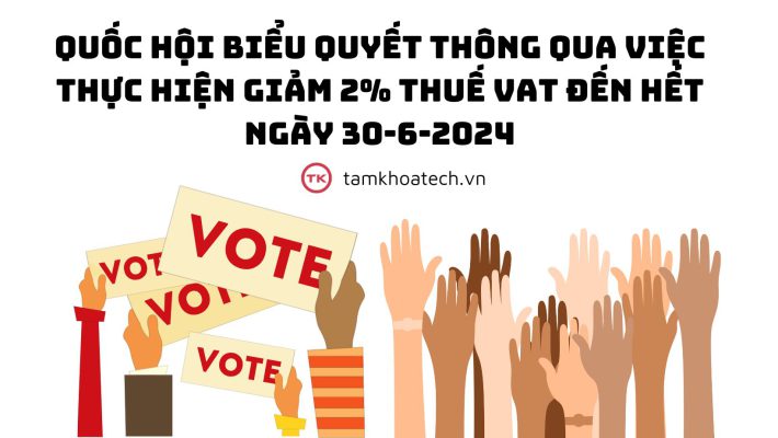 thông qua việc thực hiện giảm 2% thuế VAT