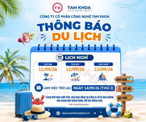 Thông báo lịch nghỉ du lịch 2026